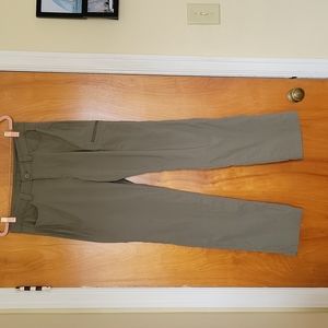 EUC Eddie Bauer tech pants, olive, sz 6